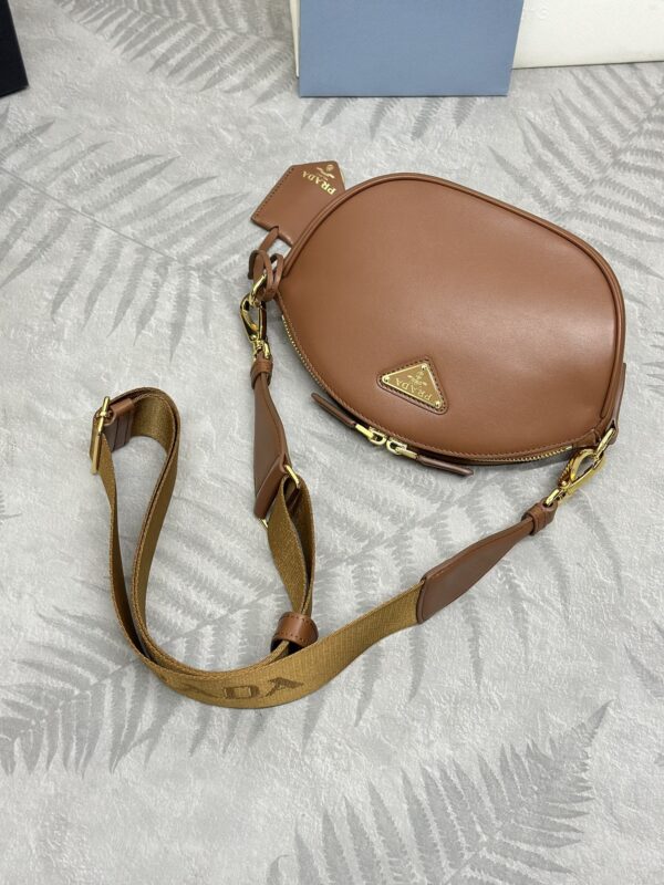Replica Prada Caramel Mini Shoulder Bag - authentic-look luxury purse replica