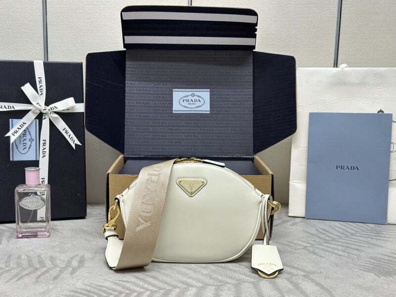Replica Prada White Mini Shoulder Bag - near-authentic luxury replica handbag