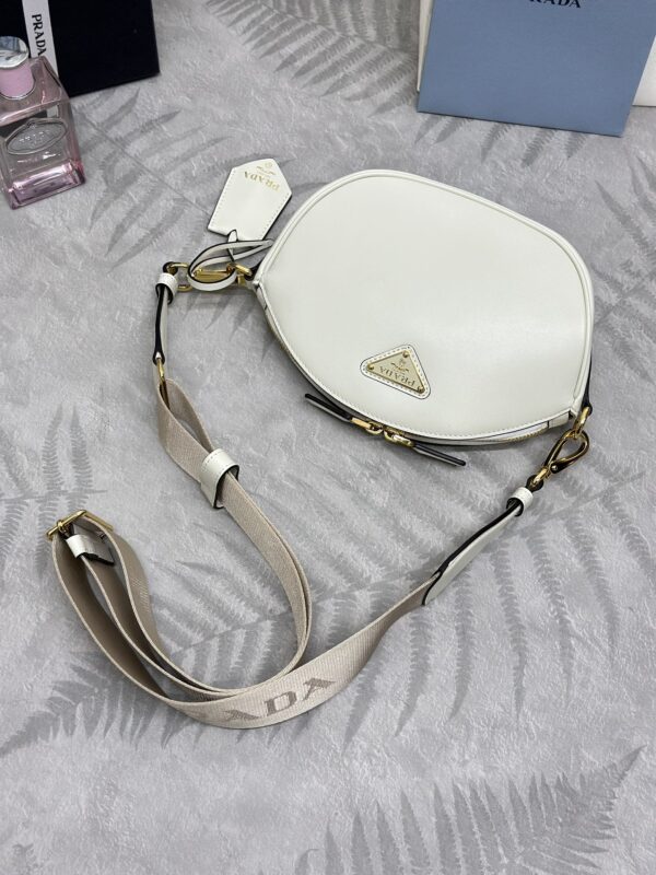 Replica Prada White Mini Shoulder Bag - high-end fake designer purse