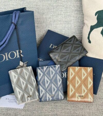 Replica Dior Bi Fold Card Holder 4 Colors - premium 1:1 fake handbag model