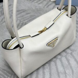 Replica Prada Medium White Shoulder Bag - top-rated replica designer bag
