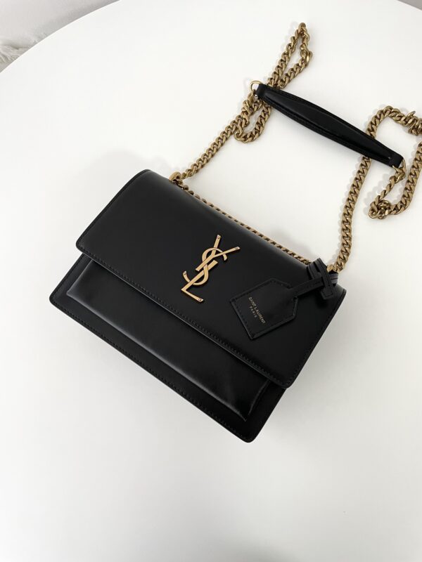 Replica YSL Sunset Black - premium 1:1 fake handbag model
