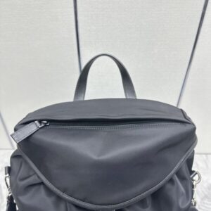 Replica Prada Re-Nylon Black Backpack - high-end fake designer purse