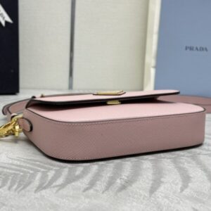 Replica Prada Mini Saffiano Pink - top-tier luxury replica shoulder bag