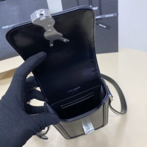 Replica YSL Solferino Mini Black - premium-grade designer purse dupe