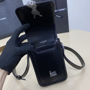 Replica YSL Solferino Mini Black - near-authentic luxury replica handbag