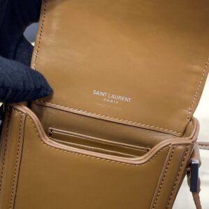 Replica YSL Solferino Mini Brown - elite superclone designer purse