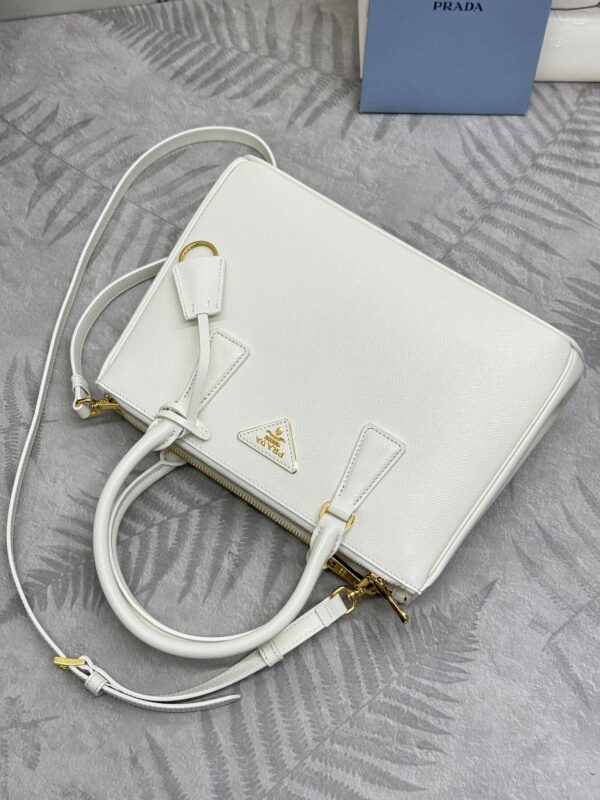 Replica Prada Galleria White - best quality luxury bag dupe