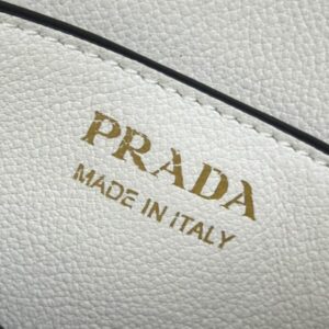Replica Prada Saffiano Small Tote White - premium 1:1 fake handbag model