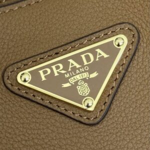 Replica Prada Saffiano Small Tote Black Brown - best-selling designer handbag dupe
