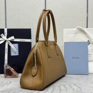 Replica Prada Large Saffiano Caramel - high-accuracy replica luxury purse