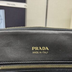 Replica Prada Large Saffiano Black - authentic-look luxury purse replica