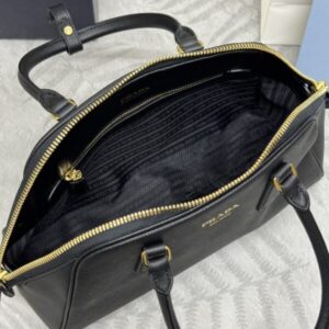Replica Prada Large Saffiano Black - best-selling designer handbag dupe