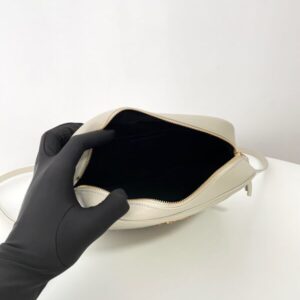 Replica YSL Lou Camera Bag White - high-accuracy replica luxury purse