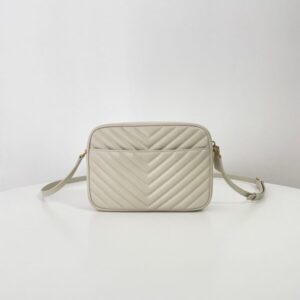 Replica YSL Lou Camera Bag White - high-quality designer bag clone