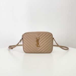 Replica YSL Lou Camera Bag Apricot - best quality luxury bag dupe
