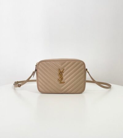 Replica YSL Lou Camera Bag Apricot - best quality luxury bag dupe