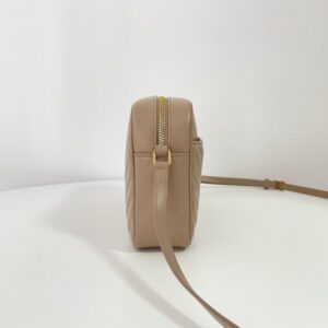 Replica YSL Lou Camera Bag Apricot - realistic designer-inspired fake bag
