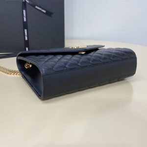Replica YSL Envelope Crossbody Black - top-tier luxury replica shoulder bag