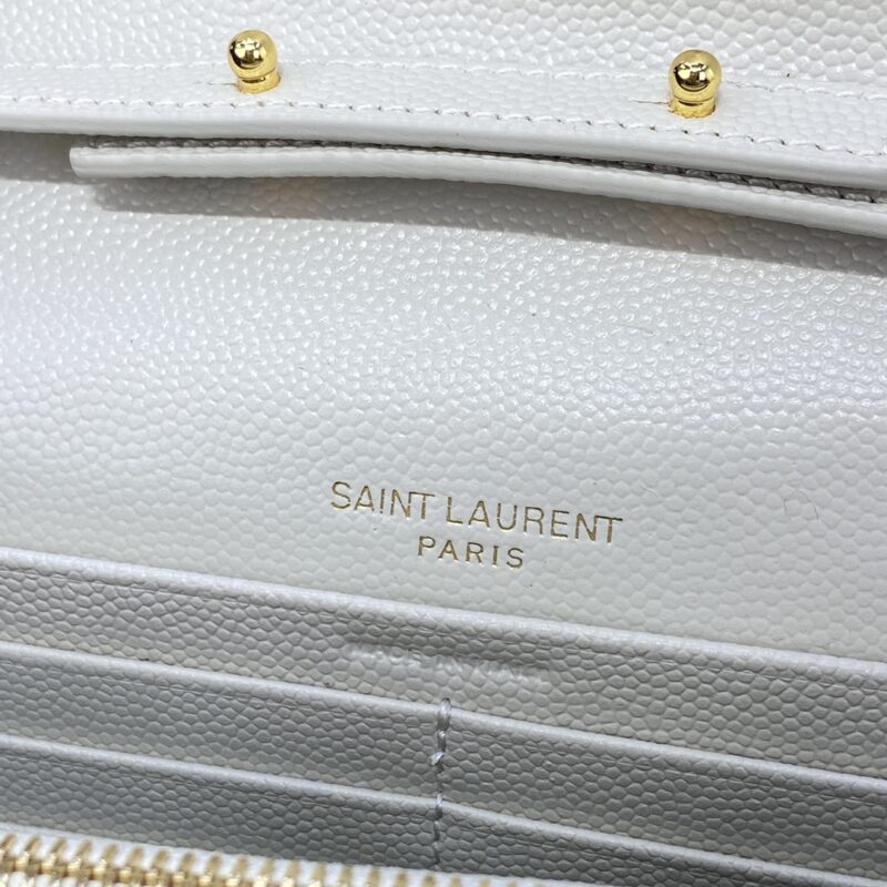 Replica YSL Envelope Clutch White - high-accuracy replica luxury purse