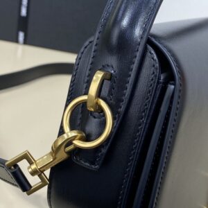 Replica YSL Voltaire Top Handle Black - best quality luxury bag dupe