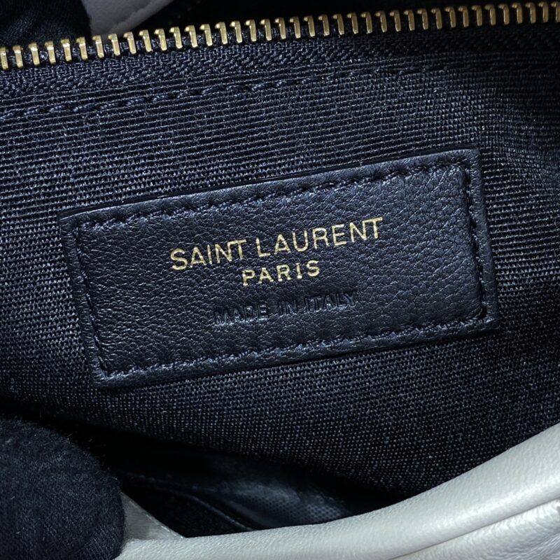 Replica YSL Loulou White Puffer - authentic-look luxury purse replica