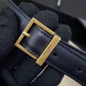 Replica YSL LE 5 A 7 Hobo Black - best quality luxury bag dupe