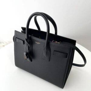 Replica YSL Sac De Jour Black - premium 1:1 fake handbag model