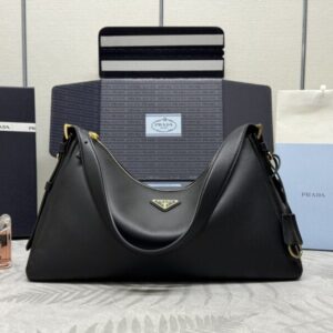 Replica Prada Prada Aimée Large Black - high-quality designer bag clone