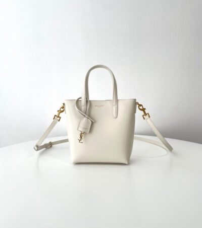 Replica YSL Tote Small White - premium 1:1 fake handbag model