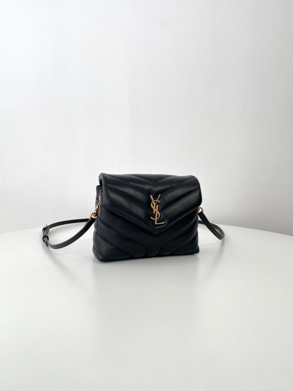 Replica YSL LouLou Mini Black - high-end fake designer purse