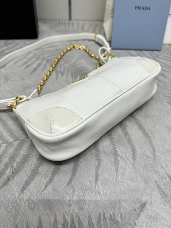 Replica Prada Re-Edition 2002 White - best quality luxury bag dupe