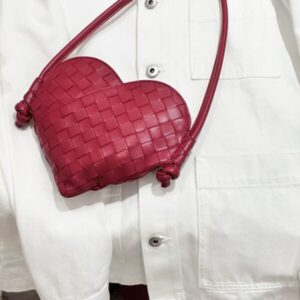Replica Bottega Veneta Solstice Red Heart - elite superclone designer purse