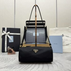 Replica Prada Nylon Shoulder Bag - authentic-look luxury purse replica
