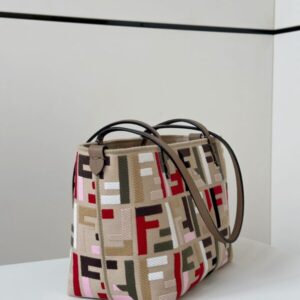 Replica Fendi Two Sides Small Tote F Monogram - best quality luxury bag dupe