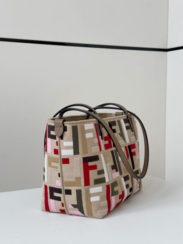 Replica Fendi Two Sides Small Tote F Monogram - best quality luxury bag dupe