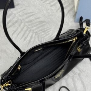 Replica Prada Naplak Patent Black - best-selling designer handbag dupe