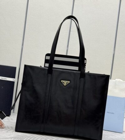 Replica Prada Antique Nappa Tote Black - best-selling designer handbag dupe