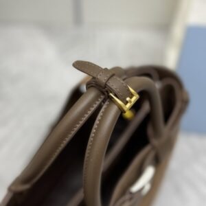 Replica Prada Suede Buckle - 1:1 designer replica handbag