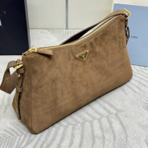 Replica Prada Prada Aimée Suede Large - 1:1 designer replica handbag