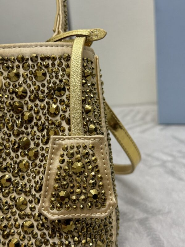 Replica Prada Crystal Bucket Bag - ultra-realistic fake designer tote