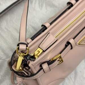 Replica Prada Pink Leather Handbag - realistic designer-inspired fake bag