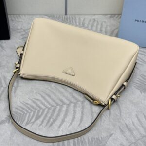 Replica Prada Prada Aimée Large Milk Tea - top-tier luxury replica shoulder bag