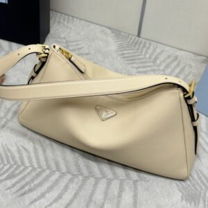 Replica Prada Prada Aimée Large Milk Tea - premium 1:1 fake handbag model