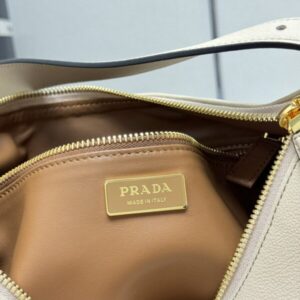 Replica Prada Prada Aimée Large Milk Tea - top-tier luxury replica shoulder bag