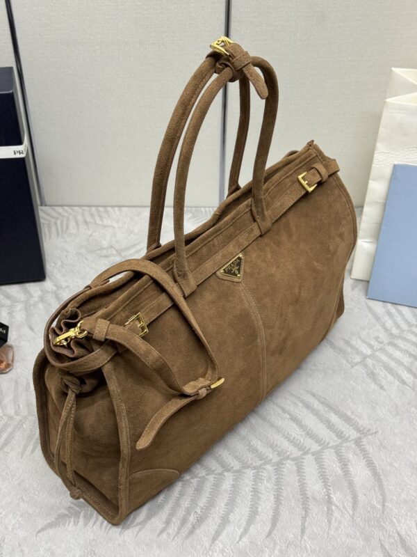 Replica Prada Large Suede - high-end fake designer purse