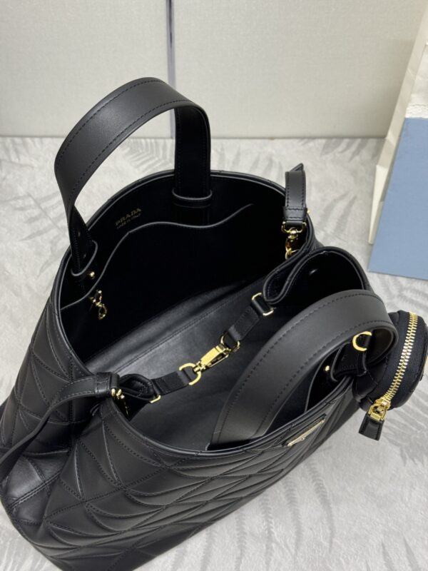 Replica Prada Tote Bag Black - realistic designer-inspired fake bag