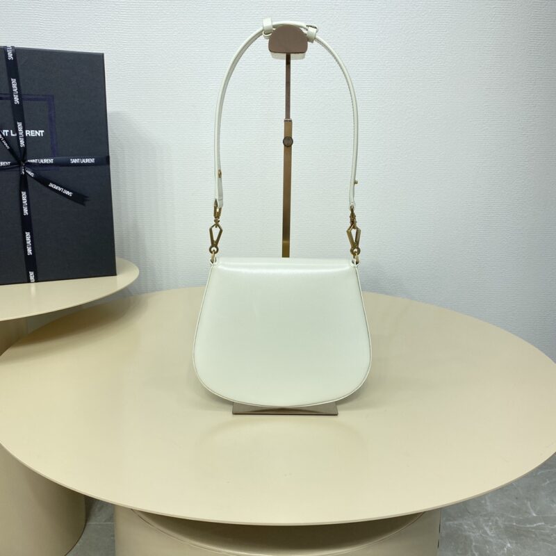 Replica YSL Voltaire Tote White - authentic-look luxury purse replica