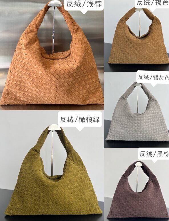 Replica Bottega Veneta Hop Large Suede 5 colors - high-accuracy replica luxury purse