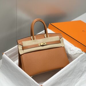 Replica Hermes Birkin Golden Brown - high-end fake designer purse